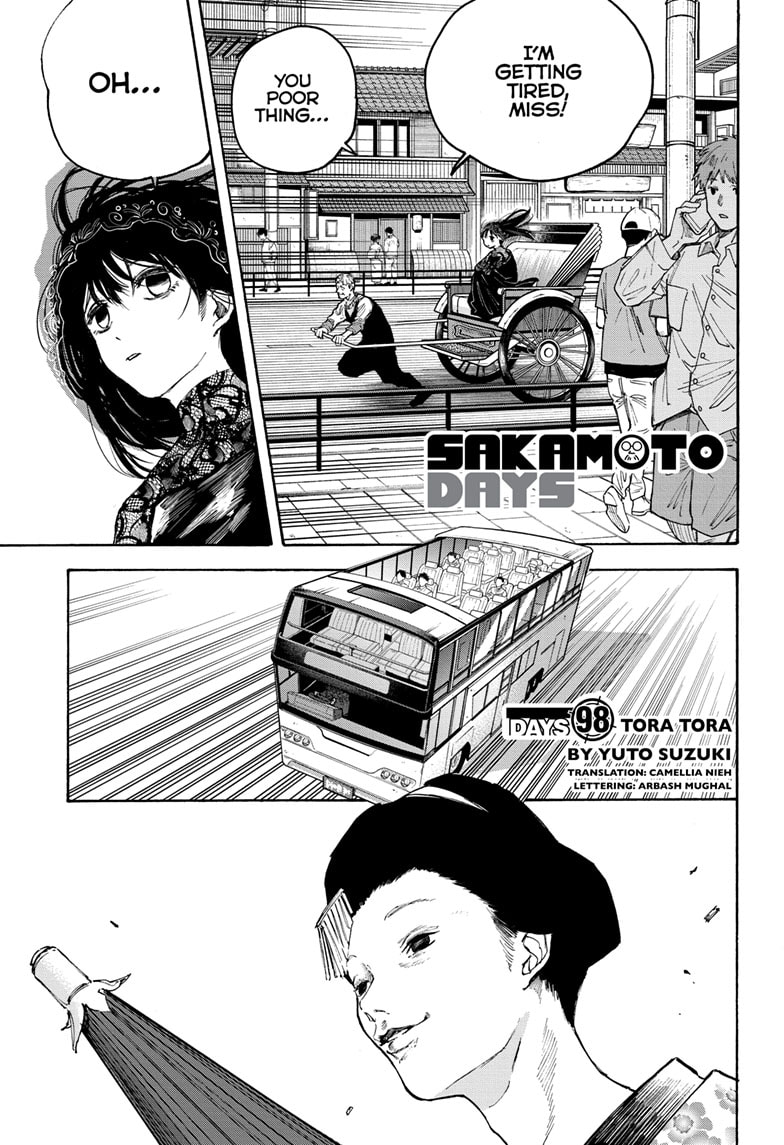 SAKAMOTO DAYS Chapter 98 image 01